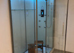 F12 DZ991 weiss Dampfbad mit Dusche 150x150cm